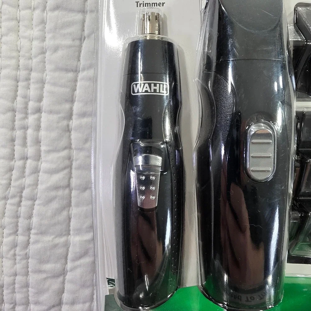 Wahl Beard Mustache Rechargeable Trimmer Nose Ear Hair Grooming Kit NWT 9916-817